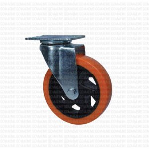 RUEDAS DE POLIPROPILENO Y POLIURETANO / BASE GIRATORIA